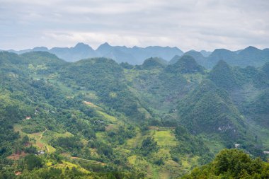  Kuzey Vietnam 'ın panoramik görüntüsü