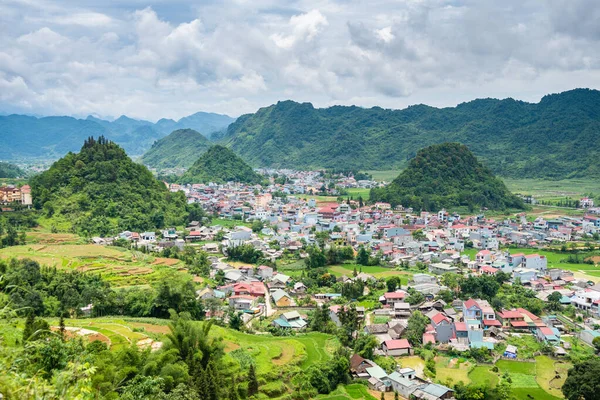 Panoramiczny Widok Pętlę Gian Północnym Wietnamie — Zdjęcie stockowe