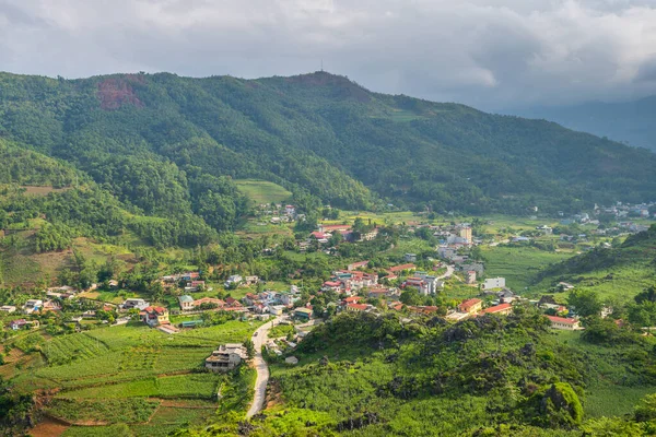 Panoramablick Auf Gian Loop Auf Nordvietnam — Stockfoto