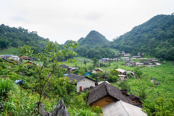 Vista Panoramica Sull Anello Orientale Del Vietnam Settentrionale — Foto Stock