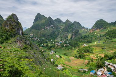  Kuzey Vietnam 'ın panoramik görüntüsü