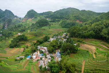  Kuzey Vietnam 'ın panoramik görüntüsü