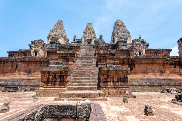Μέσα Στους Εκπληκτικούς Ναούς Angkor Wat Cambodia — Φωτογραφία Αρχείου