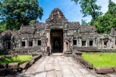  Muhteşem Angkor Wat tapınağının içinde, Kamboçya