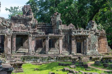  Muhteşem Angkor Wat tapınağının içinde, Kamboçya