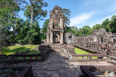  Muhteşem Angkor Wat tapınağının içinde, Kamboçya