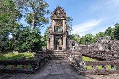  Muhteşem Angkor Wat tapınağının içinde, Kamboçya