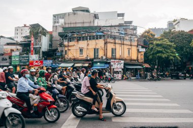 hanoi, vietnam. 4 Haziran 2023: Hanoi, Vietnam 'daki Fransız Mahallesi manzarası