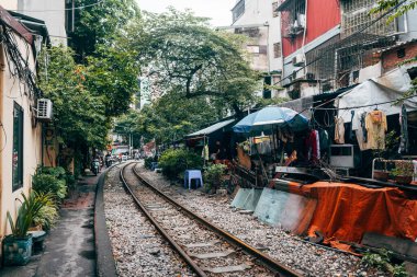 hanoi, vietnam. 4 Haziran 2023: Hanoi, Vietnam 'daki Fransız Mahallesi manzarası