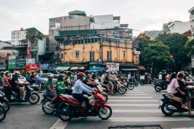 hanoi, vietnam. 4 Haziran 2023: Hanoi, Vietnam 'daki Fransız Mahallesi manzarası