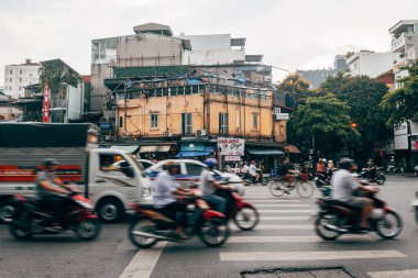 hanoi, vietnam. 4 Haziran 2023: Hanoi, Vietnam 'daki Fransız Mahallesi manzarası