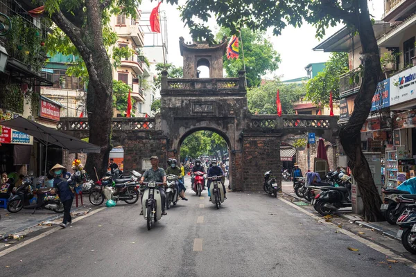 Hanoi Vietnam Juin 2023 Entreprise Locale Activité Dans Vieux Quartier — Photo