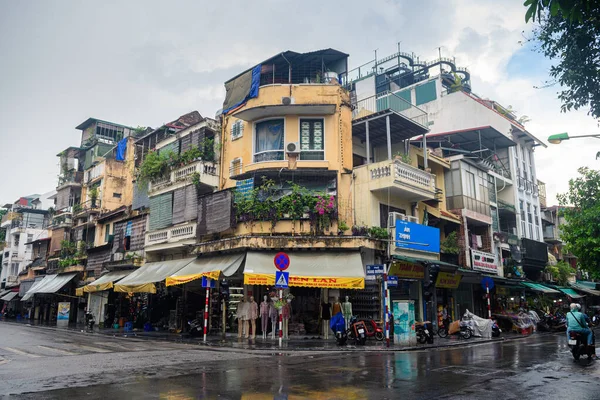 Hanoi Vietnam Juin 2023 Entreprise Locale Activité Dans Vieux Quartier — Photo