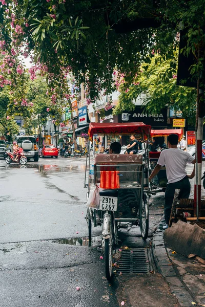 Hanoi Wietnam Czerwca 2023 Lokalny Biznes Prowadzony Starym Kwartale Hanoi — Zdjęcie stockowe
