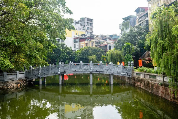 Hanoi Vietnam Haziran 2023 Hanoi Eski Mahallesinde Yerel Işletme — Stok fotoğraf