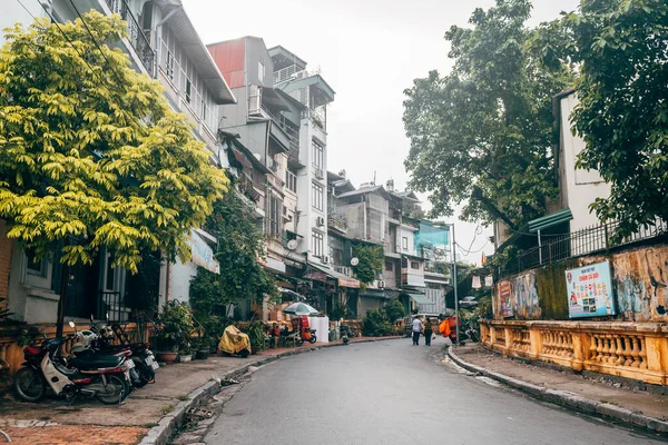 hanoi, vietnam. 4 Haziran 2023: Hanoi, Vietnam 'daki Fransız Mahallesi manzarası