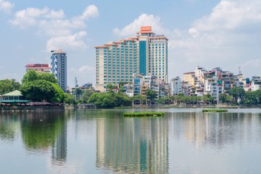 hanoi, vietnam. 4 Haziran 2023: Hanoi, Vietnam 'daki Fransız Mahallesi manzarası
