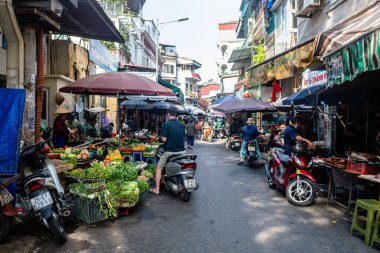 hanoi, vietnam. 4 Haziran 2023: Hanoi, Vietnam 'daki Fransız Mahallesi manzarası