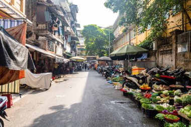 hanoi, vietnam. 4 Haziran 2023: Hanoi, Vietnam 'daki Fransız Mahallesi manzarası