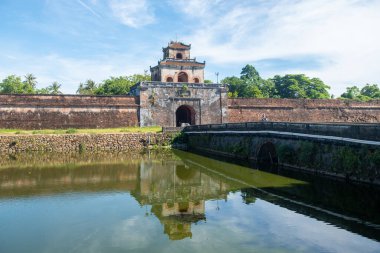 Viet Nam, Tue City 'deki yasak kalenin manzarası