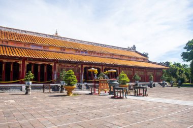 Viet Nam, Tue City 'deki yasak kalenin manzarası