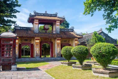 Viet Nam, Tue City 'deki yasak kalenin manzarası