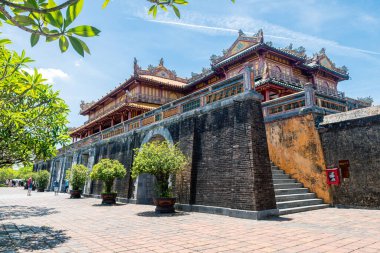 Viet Nam, Tue City 'deki yasak kalenin manzarası