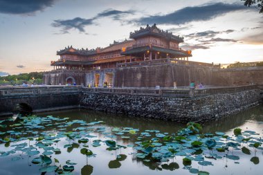 Viet Nam, Tue City 'deki yasak kalenin manzarası