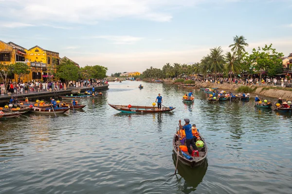 Hej Och Vietnam Juni 2023 Gatuvy Över Hoi Gammal Stad — Stockfoto
