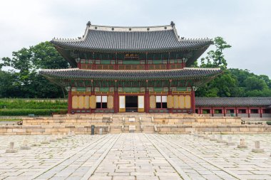 Seul, Güney Kore. 4 Temmuz 2023: Changdeoggung Sarayı Kompleksi