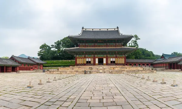 Seul Korea Południowa Lipca 2023 Widok Kompleks Pałacowy Changdeoggung — Zdjęcie stockowe