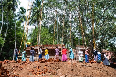 Dambulla kraliyet mağarasında, Sri Lanka