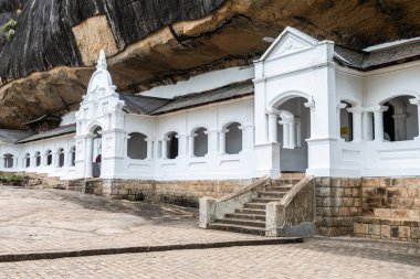 Dambulla kraliyet mağarasında, Sri Lanka