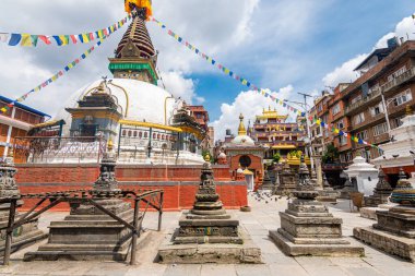 Kathmandu meydanında nepal stili stupa 