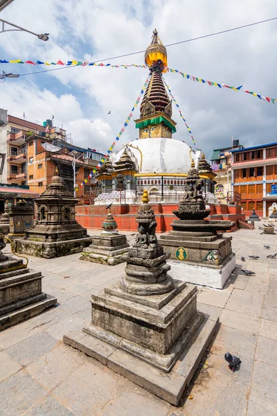 Nepalese Stil Stupa Katmandu Torget — Stockfoto