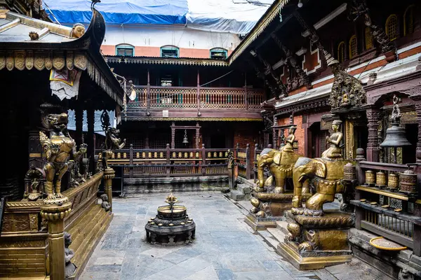 stock image kathmandu, nepal. 25th august, 2023: street view of kathmandu old town, nepal