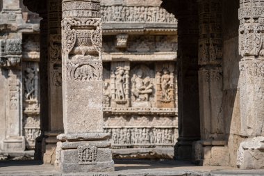 Hindistan, Patan 'daki Rani Ki Vav Stewwell' in manzarası