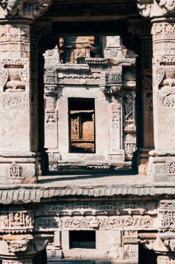 Hindistan, Patan 'daki Rani Ki Vav Stewwell' in manzarası