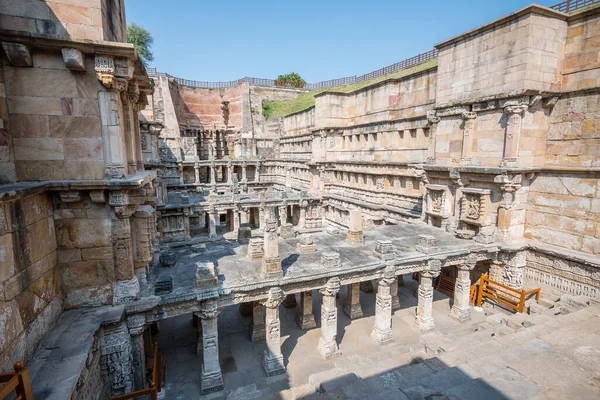 Hindistan, Patan 'daki Rani Ki Vav Stewwell' in manzarası