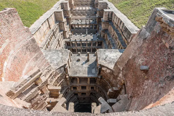 Hindistan, Patan 'daki Rani Ki Vav Stewwell' in manzarası