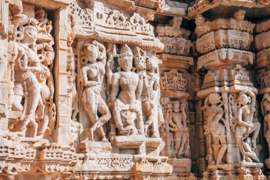 Hindistan 'daki Chittorgarh Kalesi manzarası