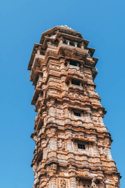 Hindistan 'daki Chittorgarh Kalesi manzarası