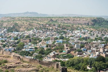 Jodphur, Hindistan. 20 Eylül 2023: Jodphur Blue City, Hindistan