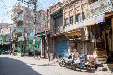 Jodphur, Hindistan. 20 Eylül 2023: Jodphur Blue City, Hindistan