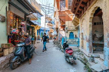 Jodphur, Hindistan. 20 Eylül 2023: Jodphur Blue City, Hindistan