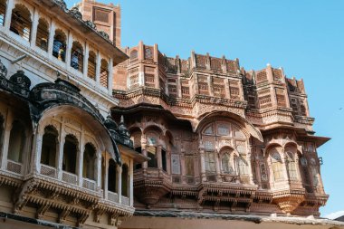 Jodphur, Hindistan. 20 Eylül 2023: Jodphur Blue City, Hindistan