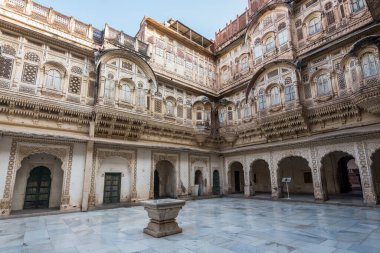 Jodphur, Hindistan. 20 Eylül 2023: Jodphur Blue City, Hindistan