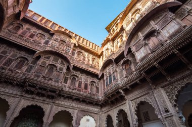 Jodphur, Hindistan. 20 Eylül 2023: Jodphur Blue City, Hindistan