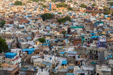 Jodphur, Hindistan. 20 Eylül 2023: Jodphur Blue City, Hindistan