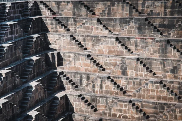 stock image views of baori stepwells in abhaneri, india